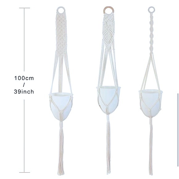 BÖHÖ Home Decor 3pc Macrame Plant Hanging Set
HandCrafted~Laney~@soul_embellish - Picture 6 of 15